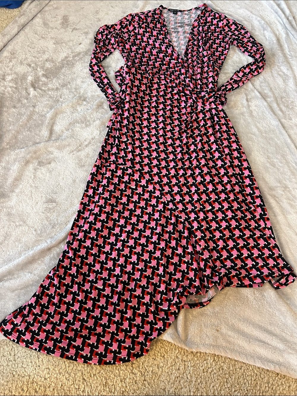 Yumi Kim Sabine asymmetric wrap dress
